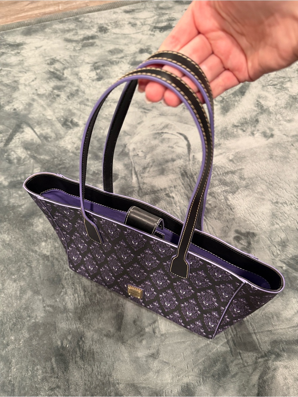 Dooney & Bourke Haunted Mansion Tote - like new - Picture 5 of 6